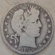 1895-O Barber Half Dollar 50c VG As Pictured Bk4