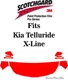 3M Scothgard Paint Protection Film Pro Series 2023 2024 Kia Telluride X-Line