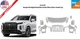 For Hyundai Palisade Calligraphy 23-24 Front Paint Protection Film PreCutKit PPF