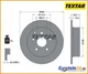 2pcs Brake Disc PRO TEXTAR 92168103 for Toyota Avensis