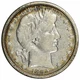 1895-O BARBER HALF DOLLAR ~ RAINBOW TONED RIMS ~ NICE FINE!