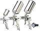 Titan 19220 4 Piece HVLP Triple Setup Spray Primer Topcoat Detail Gun Kit
