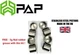 Kawasaki 2008 ZZR1400 D8F ABS Front brake STAINLESS STEEL PISTONS SET