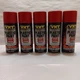5x VHT High Temperature Plastic Spray Paint 11oz Gloss Red Engine Paint SP821