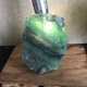 683g  Natural Color Fluorite Crystal Rough stone specimens China  mt1419