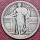 1917 D Type 1 Standing Liberty Quarter 25c Circulated #98242