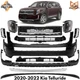 Front Bumper Cover Paintable & Headlights Kit For 2020-2022 Kia Telluride
