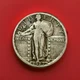 1927-S Standing Liberty Quarter F/VF-Key Date-396 K Mintage