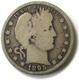 1895 O 25c Barber Silver Quarter Dollar Twenty Five Cents New Orleans