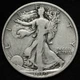 1919-D Walking Liberty Silver Half Dollar FINE/VF E356 VOCBQ