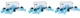 1.2mm Accuspray Blue Atomizing Head Refill Kit 3M-16615 (3 Pack)
