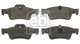 FOR FEBI HAMULCE 16615 BRAKE PAD SET