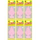 Little Trees Bubble Gum Hanging Air Fresheners for Car & Home, 6 Pcs  