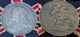 1895 VICTORIAN CROWN Solid Silver Antique Coin Old Vintage Queen Royal Family UK