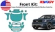 For KIA Telluride 2023-2025 Front Paint Protection Film PreCut Kit PPF 
