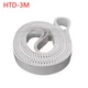 HTD-3M 2208-3918mm Pitch 3mm PU Polyurethane Close Loop Timing Belt Width 20mm