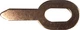 Dent Fix Equipment DTF-DF-503KF Quality weld keys for steel bridge pulling  Flat