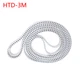HTD-3M 2208-3195mm Pitch 3mm PU Polyurethane Close Loop Timing Belt Width 15mm
