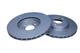 Quaro 2 x brake disc front &oslash;294 mm drilled/inner pad for Mini Mini Cabriolet