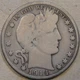 1914-S Barber Half Dollar 50c VG As Pictured Bk4