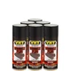 VHT Paint VHTSP201 (6-PACK); Wrinkle Plus 11oz Aerosol Black 350&deg;F Intermittent