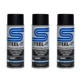 Steel-it 1012B Black Polyurethane Stainless Steel Spray 12oz Can (Pack of 3)