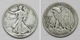 X7271  1917-D Obv Liberty Walking Half Dollar 50c, Fine