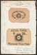 A M R Davies Umbrellas Trade Mark 142 1873 Umbrella Label Ad Mumbai India