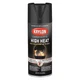 Krylon K01618777 Spray Paint, Black, Flat, Solvent, 12 Oz