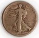 1923 S Walking Liberty Half Dollar 90% Silver Very Good+ Light Grey Patina