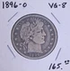 1896-O, U.S. BARBER HALF DOLLAR