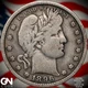 1896 O Barber Quarter A8753