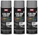 SEM 15163 Color Coat Flat Presidio Spray Paint Aerosol Can 12 oz. (3 Pack)
