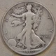 1919-D Walking Liberty Half Dollar 50c F-VF as Pictured L4-1