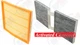 Engine Air Filter + Cabin Pollen Filter for BMW 2011-2017 X3 & 2015-2018 X4