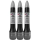 Duplicolor ANS0607 (3-Pack), Scratch Fix Paint Pen Nissan K23, Brilliant Silver