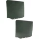 Pair Set of 2 Door Glasses Rear Driver & Passenger Side Left Right for TITAN