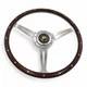 Golden Lady Beetle Steering Wheel Wood Rim for VW Ghia Beetle Type 3 16" AAC000
