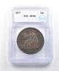 1877 Seated Liberty Trade Dollar EF40 ICG *3265