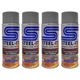 STEEL-IT 5904B Heat High Coating Spray Coating 14oz Can  1200 Degree 4 Pack NEW