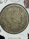 1896-s Barber Half Dollar, Key Date, Scratch, Free shipping