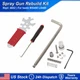 For Iwata WS400 LS400 Spray Gun Rebuild Installation Kit Air Fluid Valve Spring