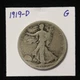 1919-D Walking Liberty Half Dollar G