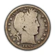 1897-O 50c Barber Silver Half Dollar - Full Rim Good Key Date - SKU-H2980