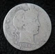 1914-S Barber Quarter * 90% Silver * Key Date * Clear Date * 3702