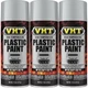 VHT Plastic Paint SP824 3pk; 11oz Aerosol Aluminum up to 200&deg;F