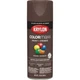 6-Krylon Colormaxx Satin Spray Paint & Primer, Leather Brown Model: K05569007