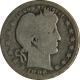 1896-O Barber Quarter Nice G  Nice Rims