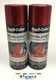 Duplicolor MC200-2 PACK MetalCast RED Anodized Heat Resistant Coat -11oz Aerosol