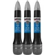 Duplicolor AFM0398 (3-Pack), Scratch Fix Paint Pen for Ford DX, Blue Pearl